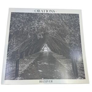 Orations Receiver Vinyl LP Custom Made Music 2019 WOOO-0811 Black 12 Inch Album